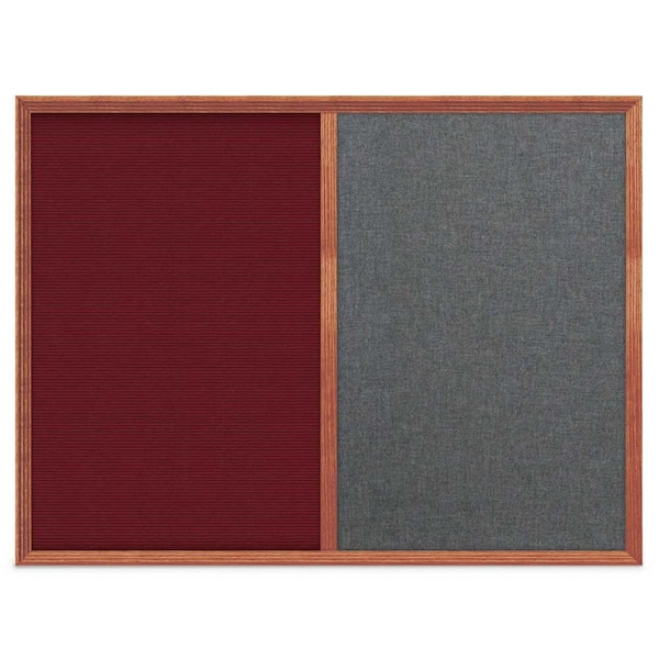 Slim Style Indoor Enclosed Corkboard, 12